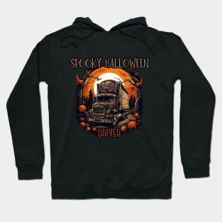 Halloween, Truck Driver Hoodie